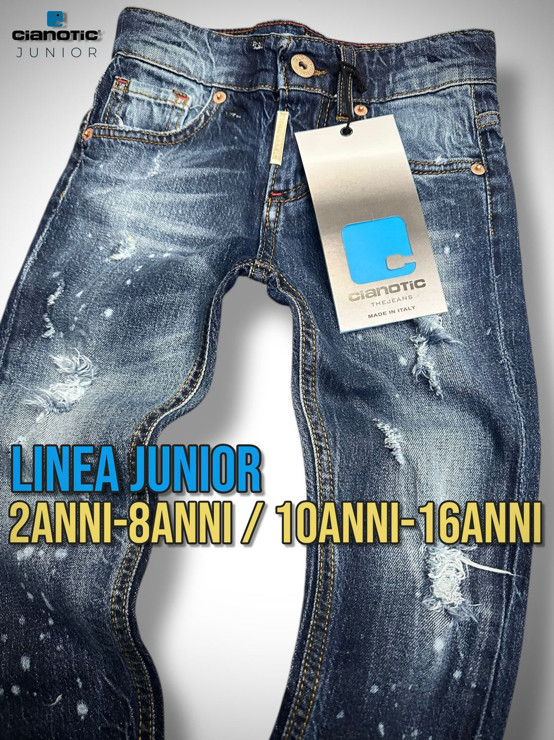 JEANS CIANOTIC MOD.DSQ RAGAZZO