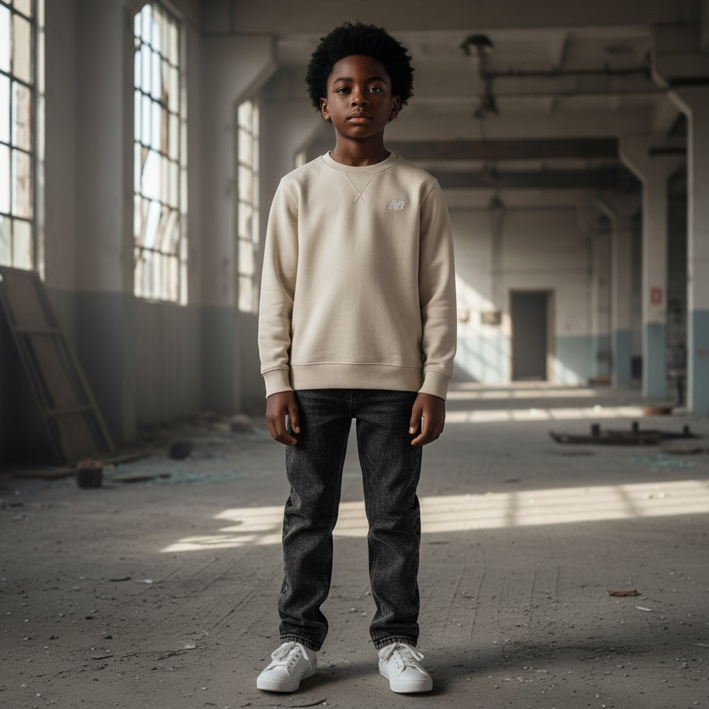 Felpa NEW BALANCE FRENCH TERRY SMALL MONARCH