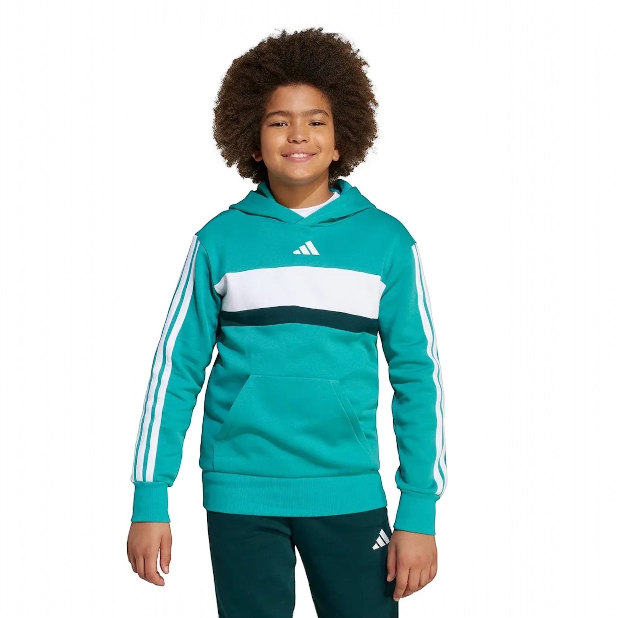 Felpa ADIDAS CLRBLK JUNIOR HOODIE
