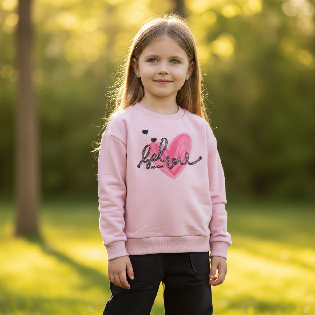 Completo Bambina Heart