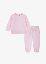 TUTA LEVI'S INFANT GIRLS CHEST LOGO FELPATO