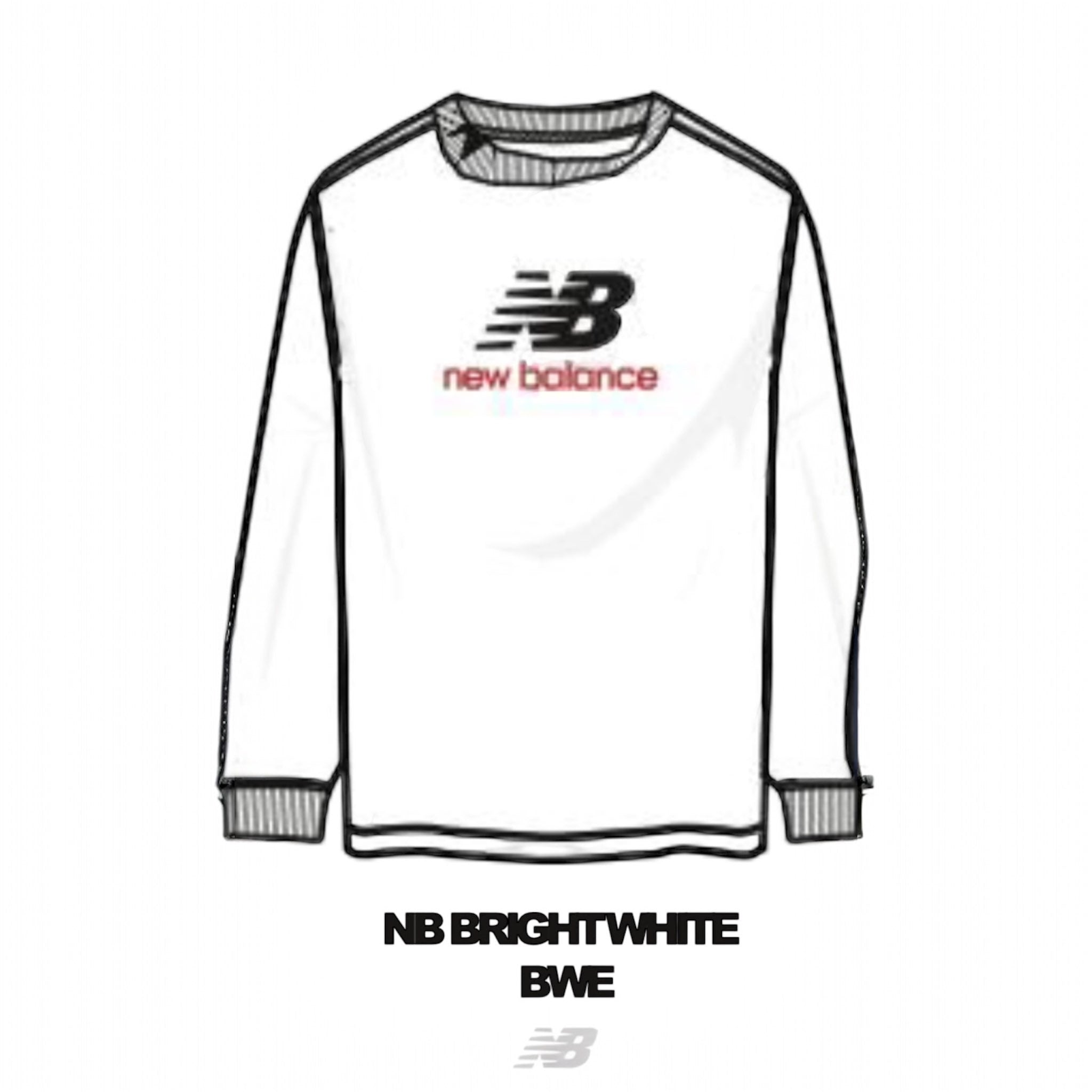 T-shirt NEW BALANCE STACKED LOGO