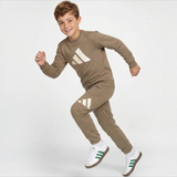 TUTA ADIDAS BIG LOGO JUNIOR FELPATO