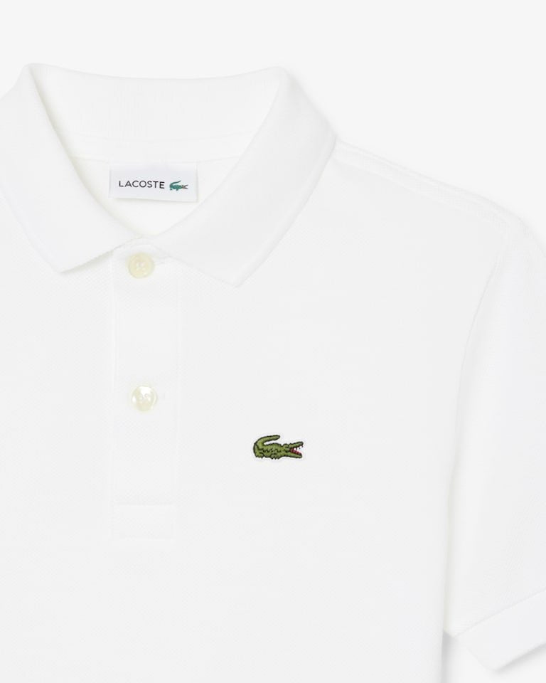 POLO LACOSTE BAMBINO IN PIQUE