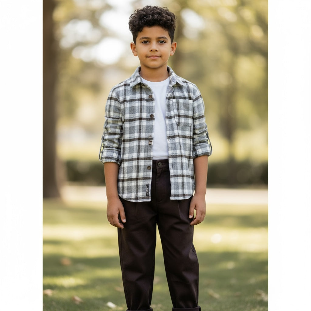 Camicia KEVIN CHECK RAGAZZO