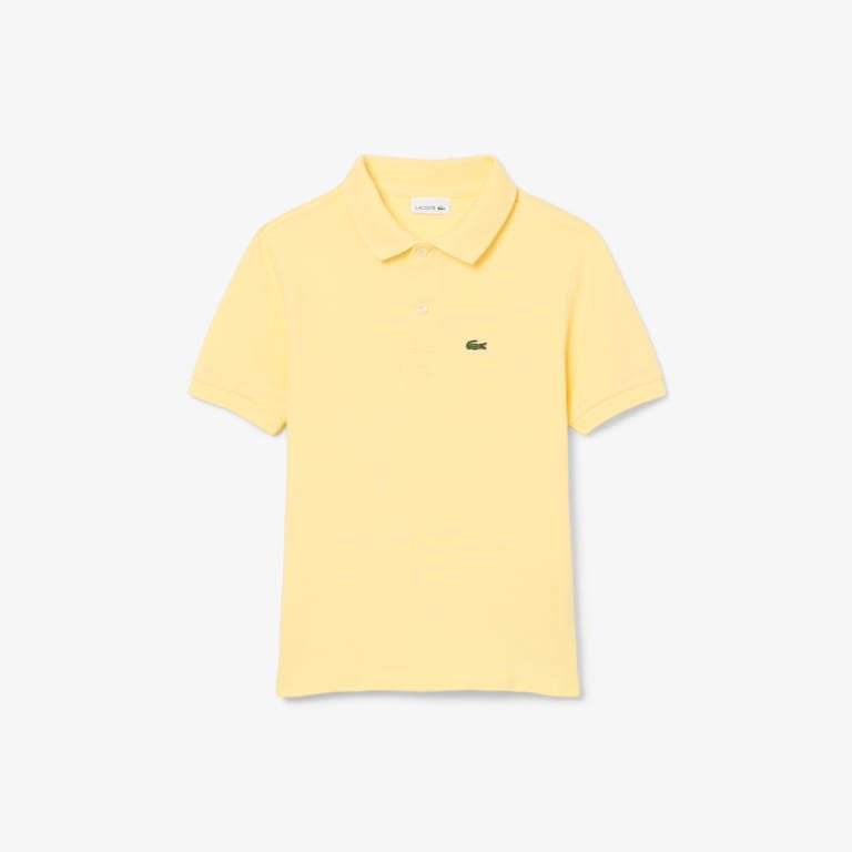 POLO LACOSTE JUNIOR IN PIQUE