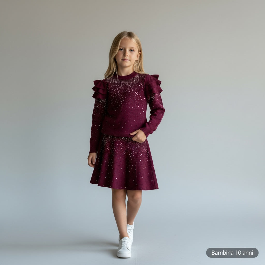 COMPLETO KENDALL IN LANA RASATA