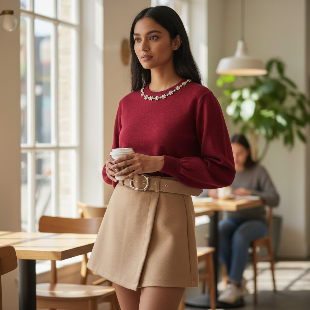 Shorts Con Cintura Girls