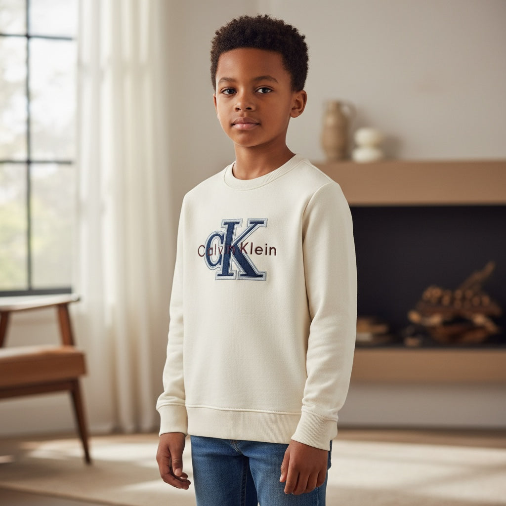 Felpa CALVIN KLEIN FESTIVE MONO LOGO