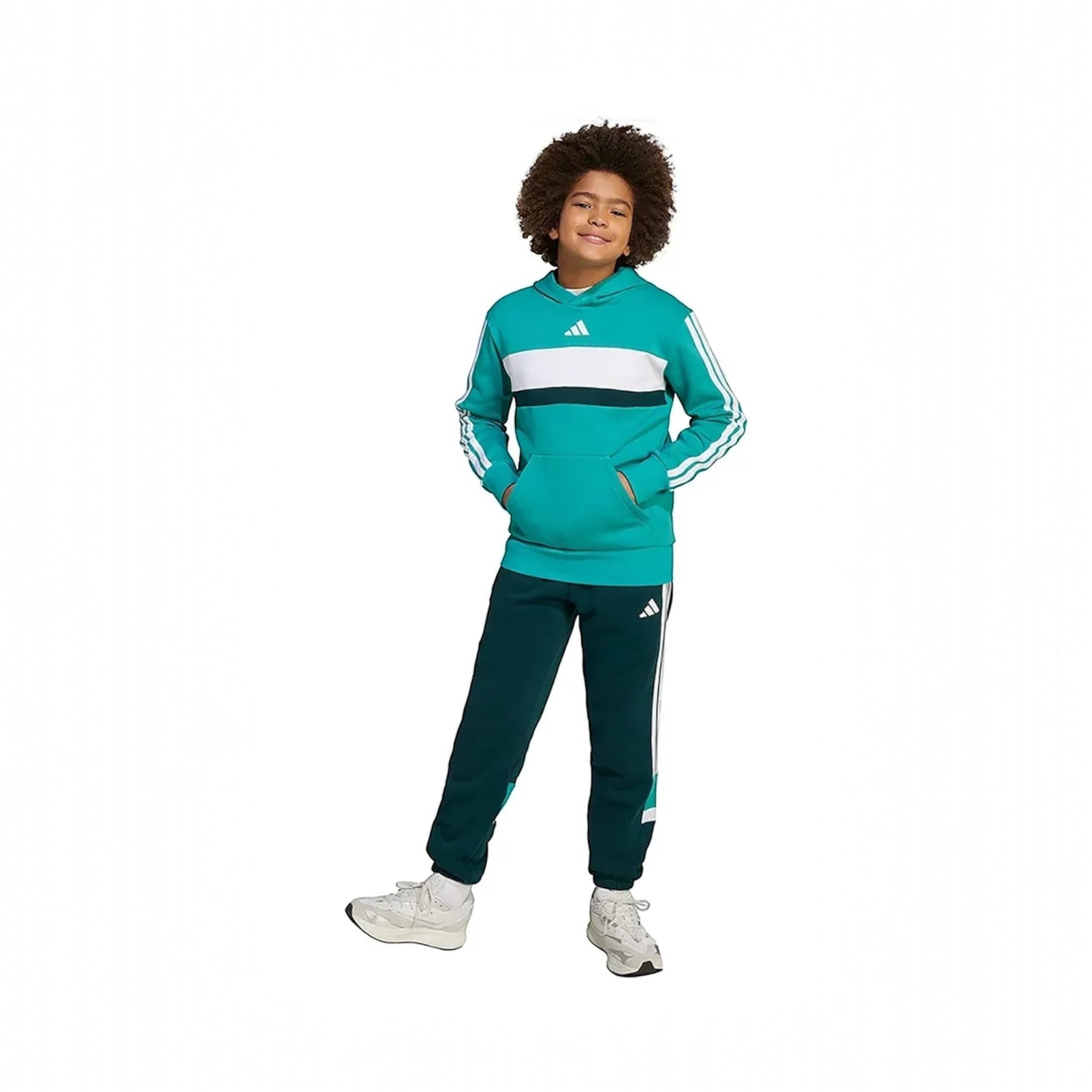 Felpa ADIDAS CLRBLK JUNIOR HOODIE