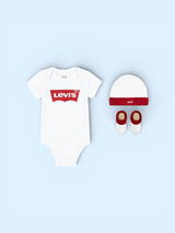BOX LEVI'S NEW BORN BODY-CAPP-SHOES