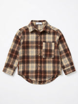 CAMICIA OVER BRYAN KIDS FLANELLA UNISEX