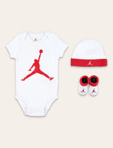 SET JORDAN NEONATO BODY-CAPPELLO -CALZINI
