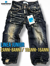 JEANS BAGGY CARBON FADE BAMBINO