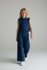 COMPLETO LUDOVICA IN DENIM CHAMBRAY