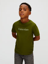 T-SHIRT CALVIN KLEIN KIDS INST.LOGO