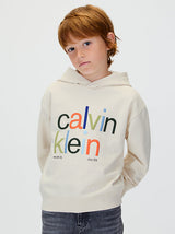 Felpa CALVIN KLEIN HOODIE COLOR