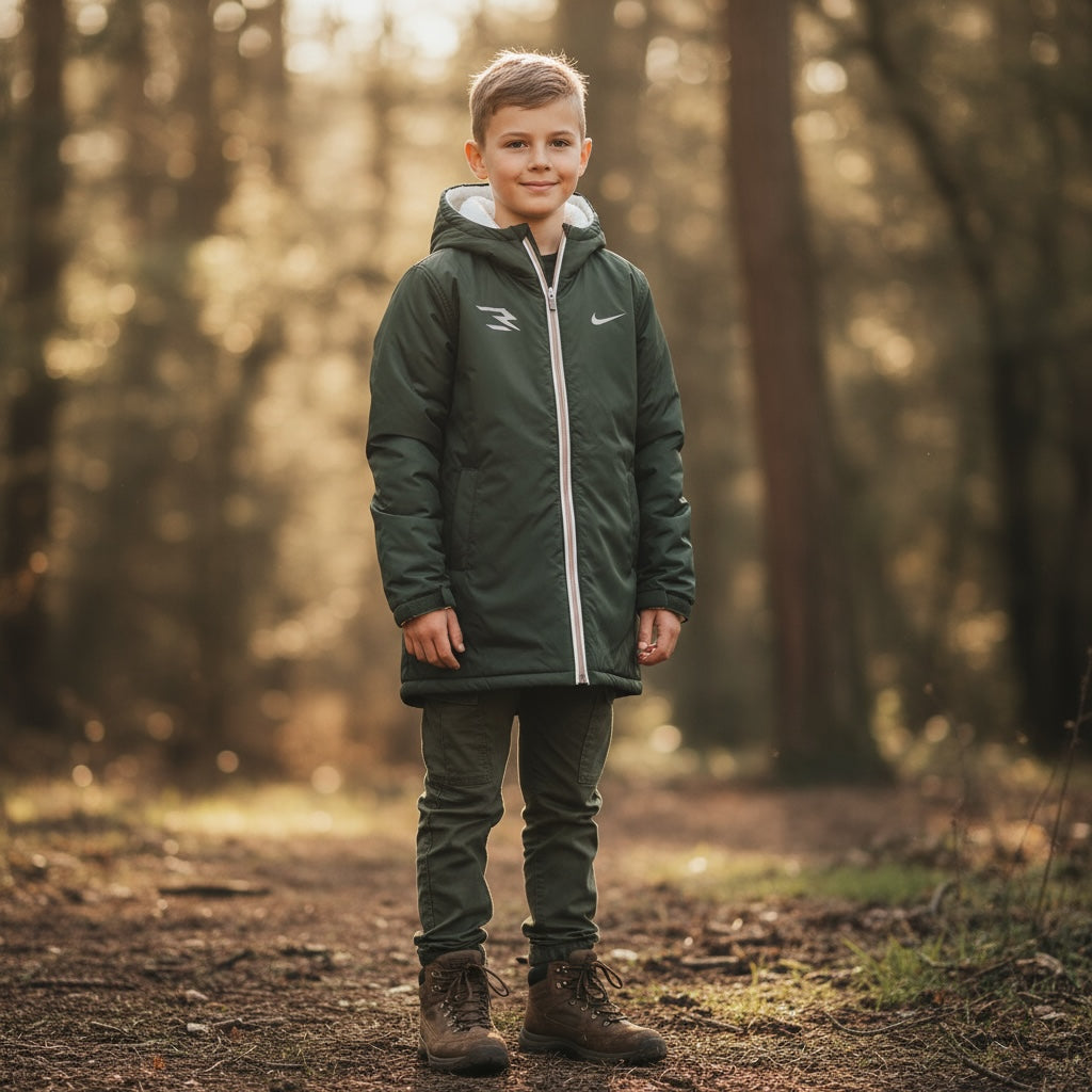 Parka NIKE JUNIOR con Pelliccia Interna