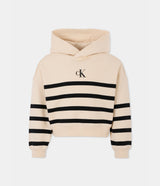 Felpa Calvin Klein Ragazza Logo Boxi Fit