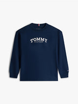 T-SHIRT TOMMY HILFIGER M/L MONOTYPE PRINT