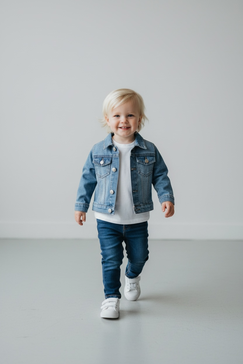 GIUBBINO DI JEANS INFANT