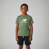 T-SHIRT NEW BALANCE STACKED LOGO BAMBINO