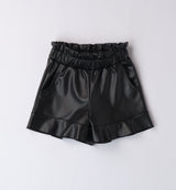 Shorts SARABANDA in SIMILPELLE