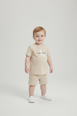 T-SHIRT CALVIN KLEIN MONOGRAM INFANT