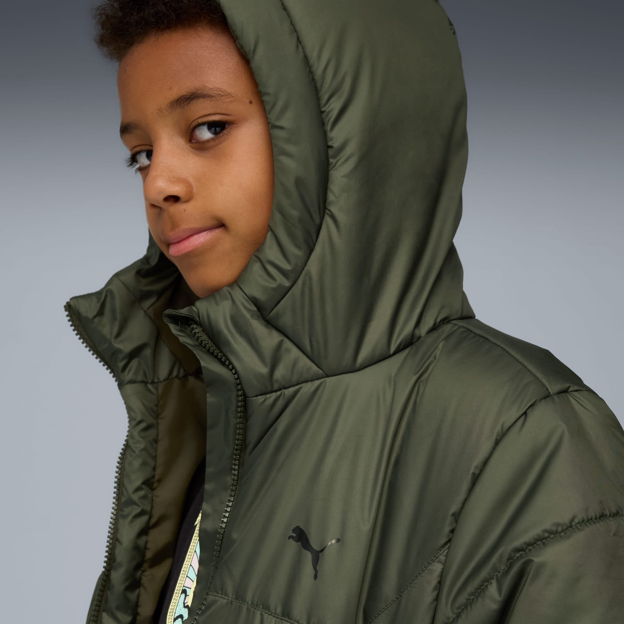 Giubbino Puma Hoodded Padded