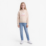 FELPA NEW BALANCE BRUSH BACK STACKED LOGO HOODIE