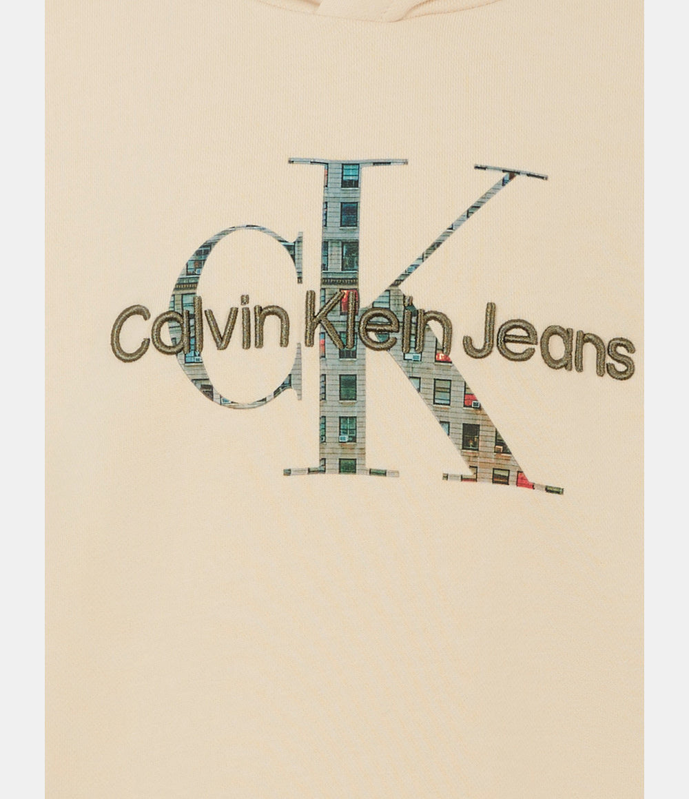 Felpa Calvin Klein Embro Logo Hoodie