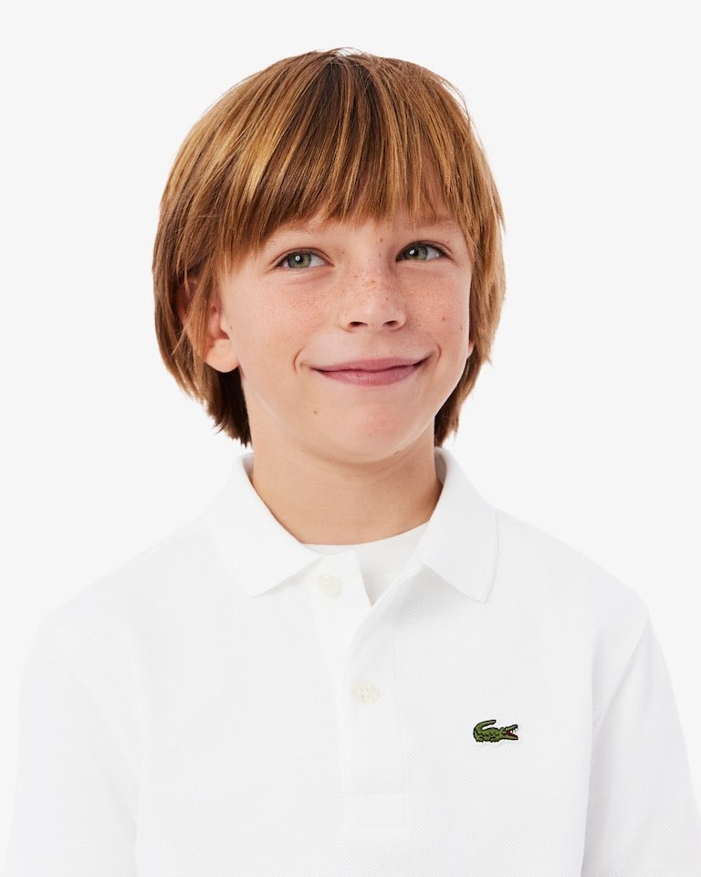 POLO LACOSTE JUNIOR IN PIQUE