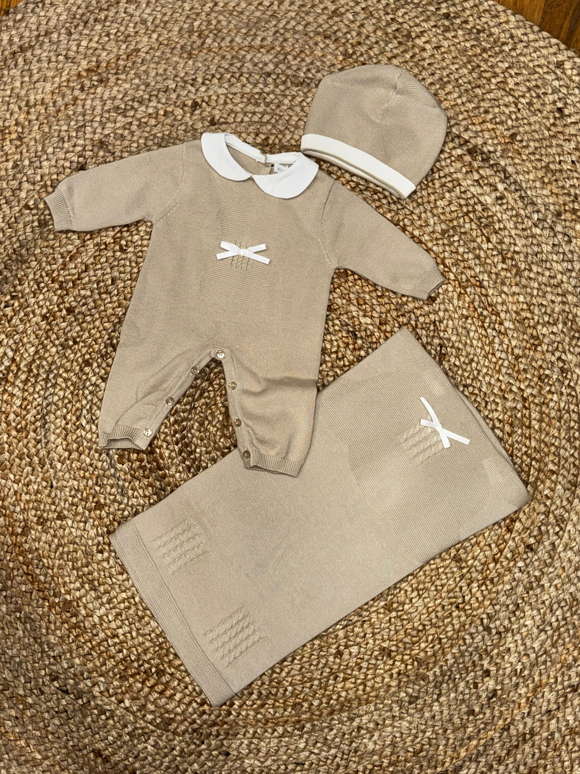 Coordinato Scialle Tutina
New Born Cotone