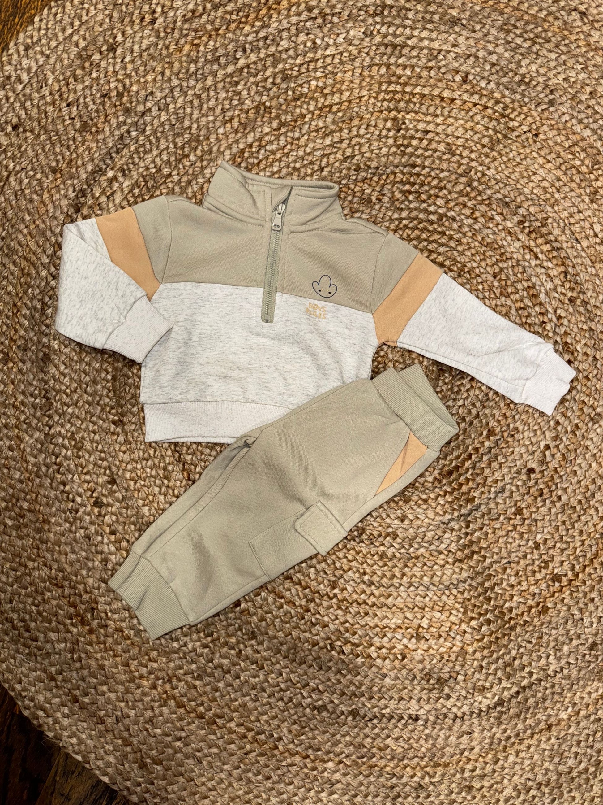 Tuta Infant Boys Half-Zip