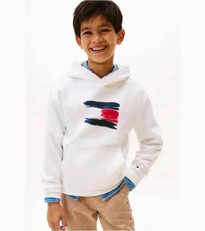 Felpa TOMMY HLFIGER FLAG HOODIE