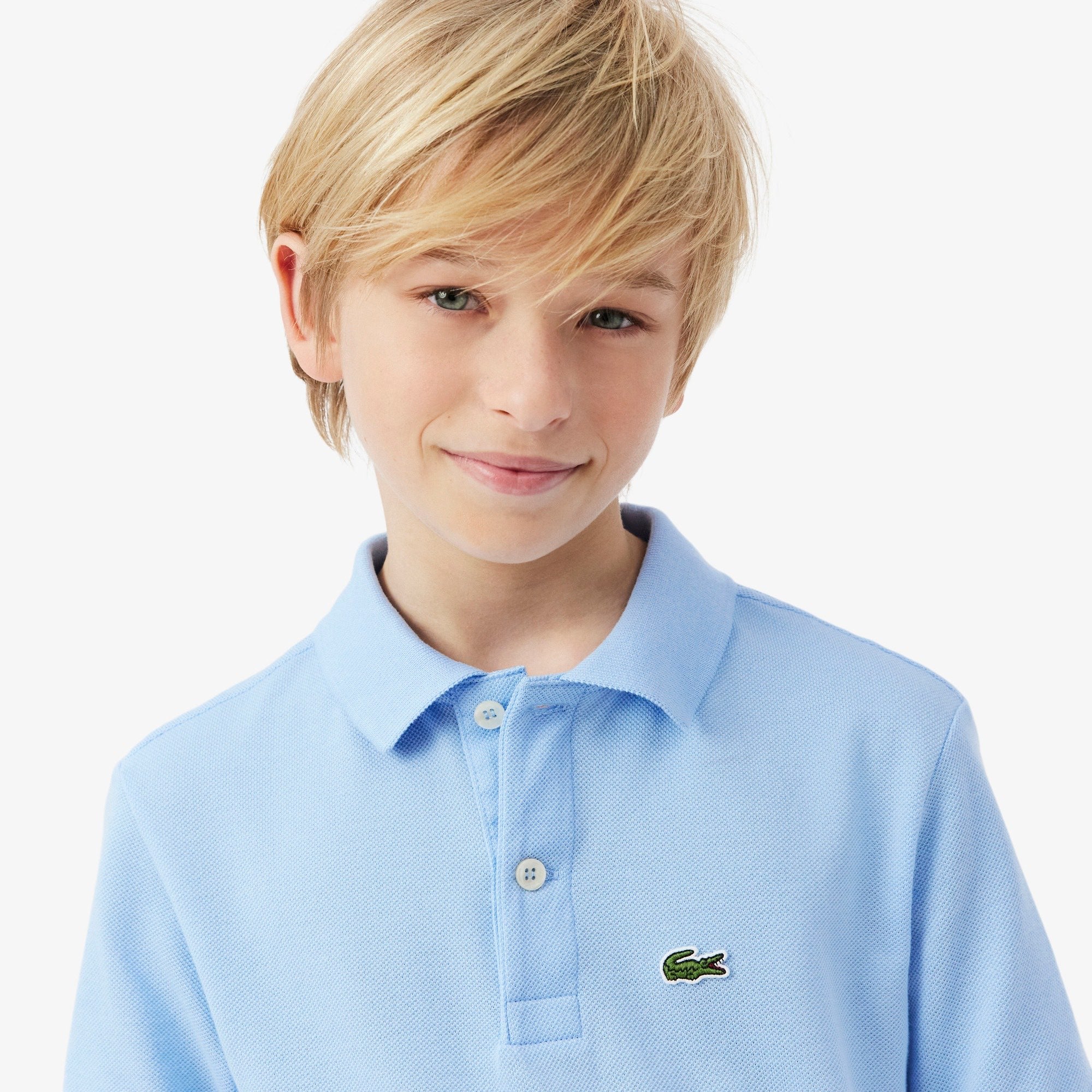 POLO LACOSTE JUNIOR IN PIQUE