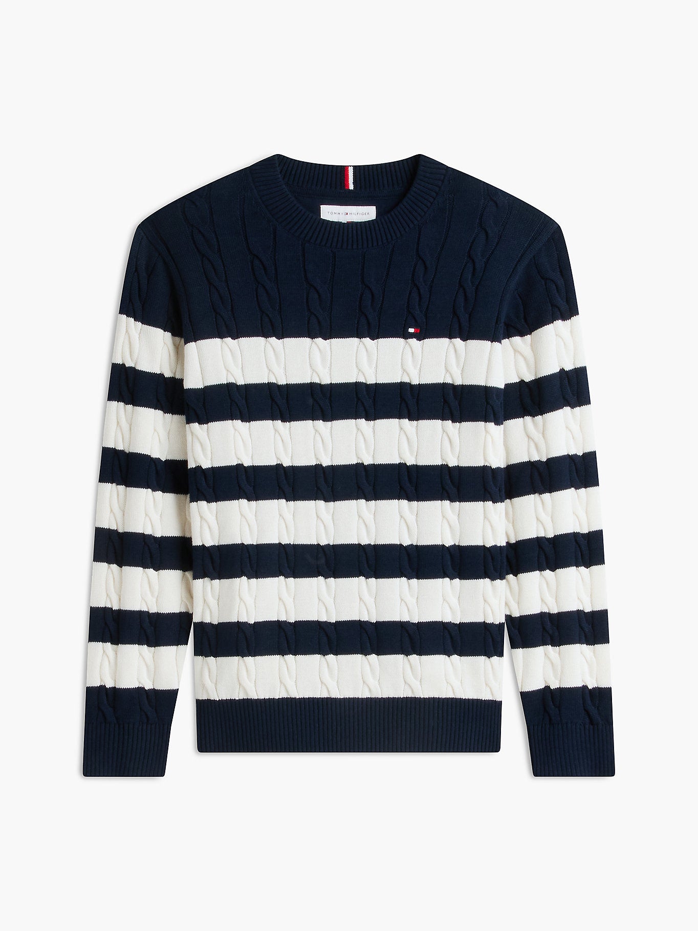 MAGLIONE TOMMY HILFIGER COTTON CABLE