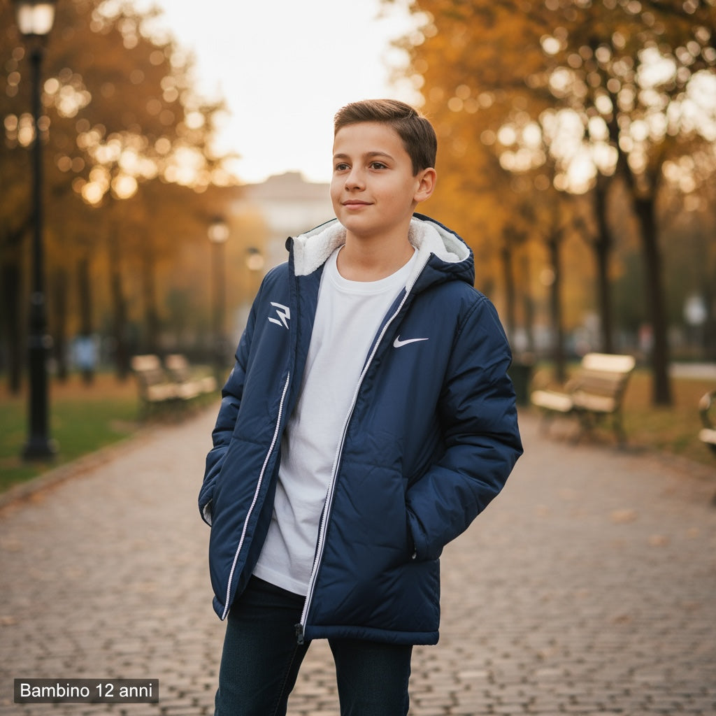 Parka NIKE JUNIOR con Pelliccia Interna