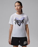 T-SHIRT JORDAN HEARTH SKETCH RAGAZZA